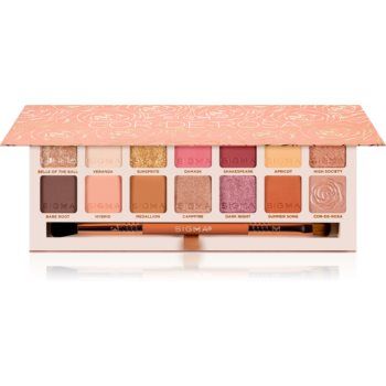 Sigma Beauty Cor-de-Rosa Eyeshadow Palette paleta farduri de ochi cu pensula