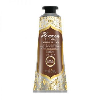 Crema de maini si unghii Pielor Hammam El Hana Caffeine Therapy, 30 ml ieftina