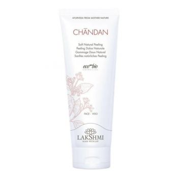 Exfoliant Facial cu Acizi de Fructe - Lakshmi Chandan Soft Natural Peeling, 100 ml