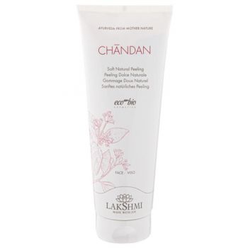 Exfoliant Facial cu Acizi de Fructe - Lakshmi Chandan Soft Natural Peeling, 250 ml