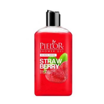 Gel de dus Pielor Strawberry, 500 ml