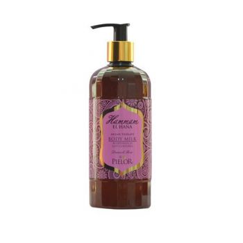 Lapte corp Pielor Hammam El Hana Damask Rose, 400 ml