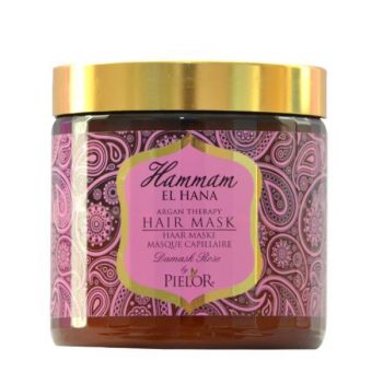 Mască de păr Pielor Hammam El Hana Damask Rose, 500 ml de firma originala