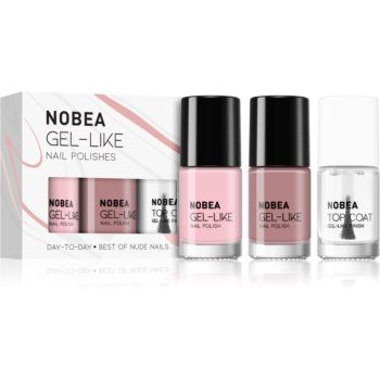 NOBEA Day-to-Day set de lacuri de unghii Best of Nude Nails