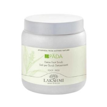 Scrub Detoxifiant pentru Picioare - Lakshmi Pada Detox Foot Scrub, 400 g