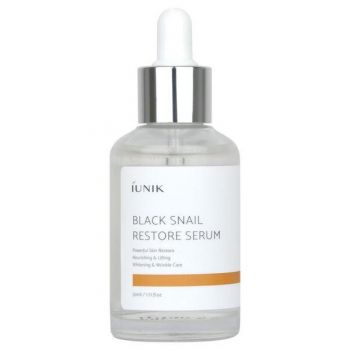 Ser cu extract de secretie de melc - iUNIK Black Snail Restore Serum 50ml