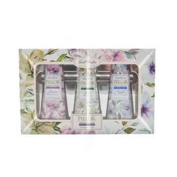 Set cremă de mâini Pielor Secret Garden, 3 buc X 30 ml