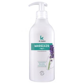 Crema de Masaj pentru Talpi (Reflexologie) Dr Kelen, 500 ml