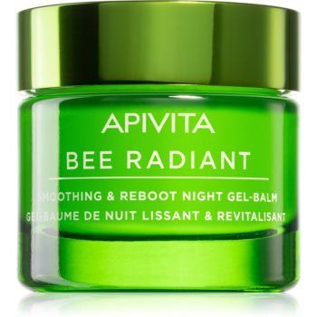 Apivita Bee Radiant gel balsam detoxifiant pentru noapte și netezire