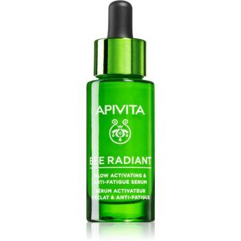 Apivita Bee Radiant Serum ser hidratant pentru stralucire împotriva îmbătrânirii pielii