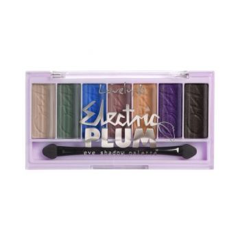 Paletă de farduri pentru pleoape Lovely Electric Plum, 6 g