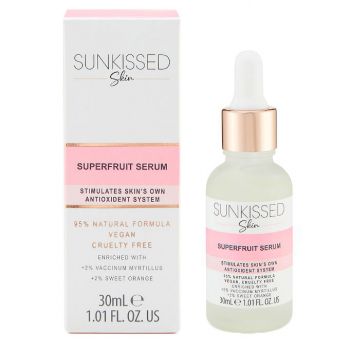 Ser Antioxidant cu Superfructe, SUNKISSED Superfruit Serum, 95% Ingrediente Naturale, 30 ml