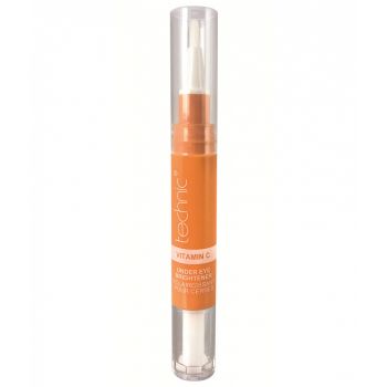 Crema contur pentru ochi cu Vitamina C, Technic Under Eye Brightener, 4 ml