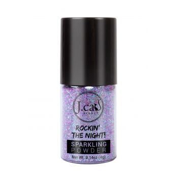 Glitter Pulbere J.Cat Beauty Rockin` The Night Sparkling Powder