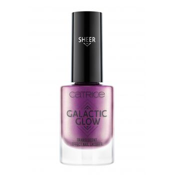 Lac De Unghii Catrice Galactic Glow Translucent Effect Nail Lacquer