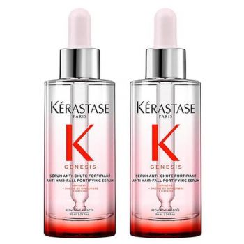 Pachet 2 x Ser Fortifiant pentru Par Fragil - Kerastase Genesis Anti-Chute Fortifiant, 90 ml