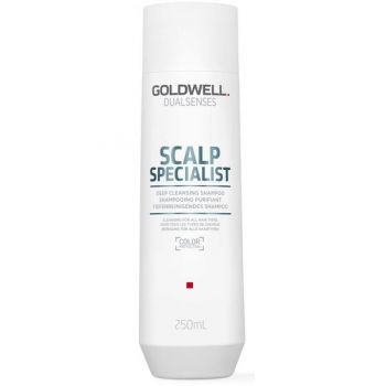 Sampon Curatare Profunda pentru Toate Tipurile de Par - Goldwell Dualsenses Scalp Specialist Deep Cleansing Shampoo, 250 ml la reducere