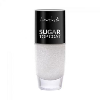 Ojă Lovely Top Coat Sugar, 8 ml