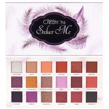 Paleta Profesionala de Farduri Beauty Creations Seduce Me, 18 culori, 21.6 g