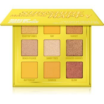 Makeup Obsession Mini Palette paletă cu farduri de ochi