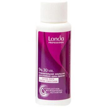 Oxidant Permanent 9% - Londa Professional Extra Rich Creme Emulsion 30 vol 60 ml