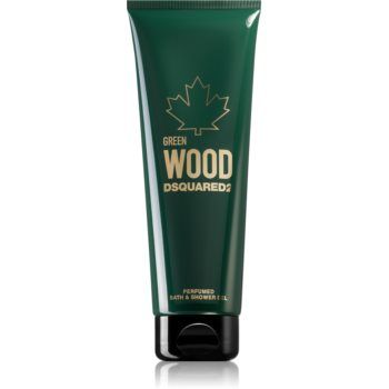 Dsquared2 Green Wood gel de dus si baie pentru bărbați