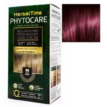 Vopsea pentru Par Herbal Time Phytocare Rosa Impex, nuanta 4R ieftina