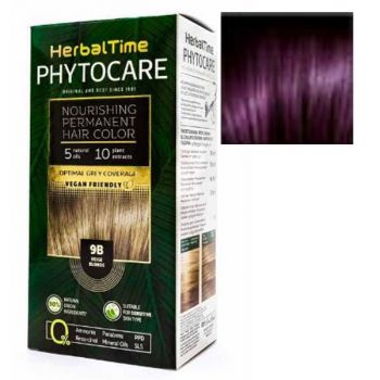 Vopsea pentru Par Herbal Time Phytocare Rosa Impex, nuanta 4V ieftina