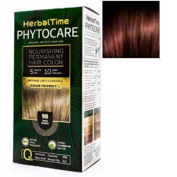 Vopsea pentru Par Herbal Time Phytocare Rosa Impex, nuanta 6NR ieftina