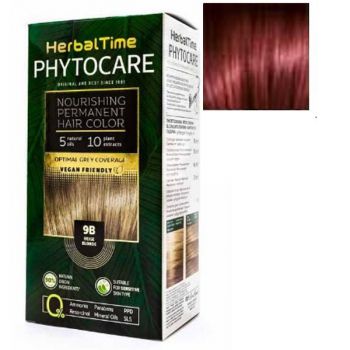 Vopsea pentru Par Herbal Time Phytocare Rosa Impex, nuanta 6R ieftina