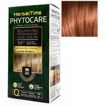 Vopsea pentru Par Herbal Time Phytocare Rosa Impex, nuanta 7C ieftina