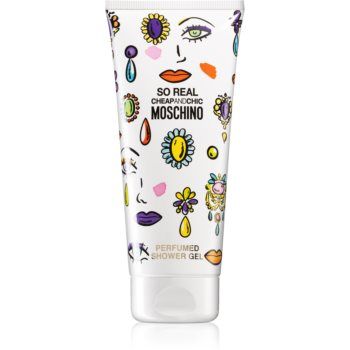 Moschino So Real gel de dus si baie pentru femei