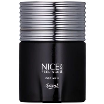 Sapil Nice Feelings Black Eau de Toilette pentru bărbați