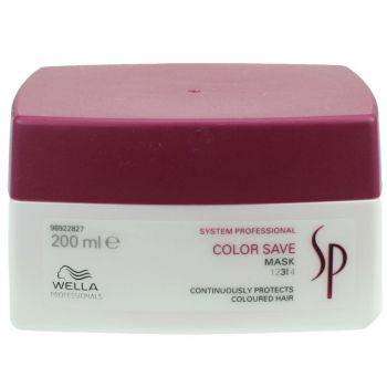 Masca pentru Par Vopsit - Wella SP Color Save Mask 200 ml la reducere