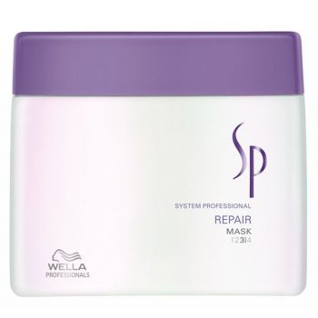 Masca Reparatoare pentru Par Degradat - Wella SP Repair Mask 400 ml la reducere