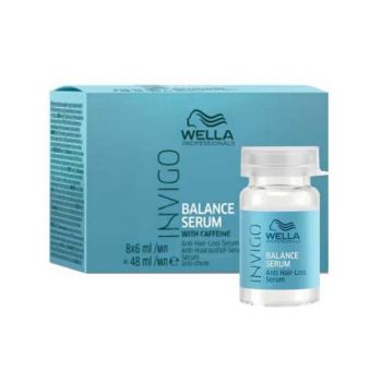 Ser Impotriva Caderii Parului - Wella Professionals Invigo Balance Anti Hair Loss Serum, 8 x 6ml