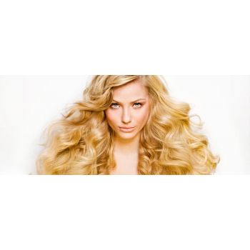 Tresa de par extravolum  Veritable , lungime 60 cm , culoare blond auriu ( # 24 )