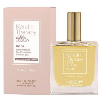 Ulei Elixir cu Cheratina - Alfaparf Milano Lisse Design Keratin Therapy The Oil, 50 ml