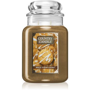 Country Candle Maple Sugar & Cookie lumânare parfumată