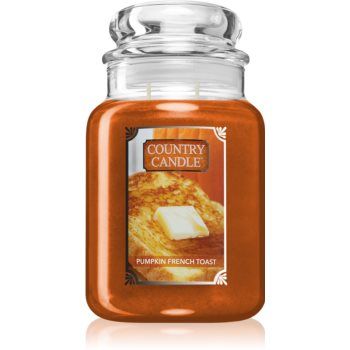 Country Candle Pumpkin French Toast lumânare parfumată