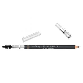 Creion pentru Sprancene - Isadora Brow Powder Pen, nuanta 07 Light Brown ieftin