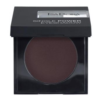 Fard de Pleoape - Single Power Eyeshadow Isadora, nuanta 04 Black Plum ieftin