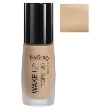 Fond de Ten - Wake Up Make-Up SPF 20 Isadora 30 ml, nuanta 02 Sand