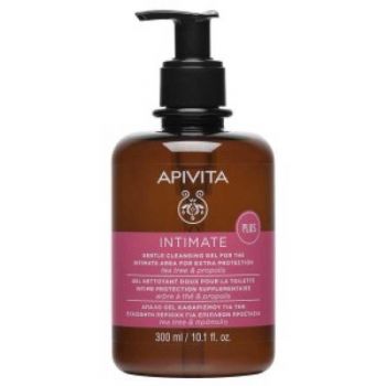 Gel de dus pentru igiena intima cu Ceai si Propolis, Apivita, 300 ml Gel de dus pentru igiena intima cu Ceai si Propolis, Apivita, 300 ml