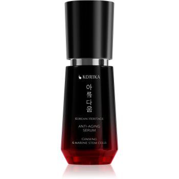 KORIKA Korean Heritage Marine Stem Cells Premium Anti-aging Serum ser facial anti-aging, cu celule stem