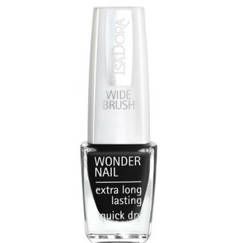 Lac de Unghii - Wonder Nail Isadora 6 ml, nr. 191 Black Lacquer ieftina