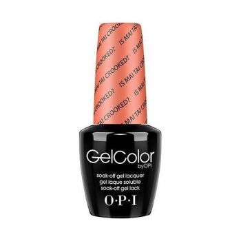 Oja Semipermanenta OPI Gel Color – Is Mai Tai Crooked?, 15 ml