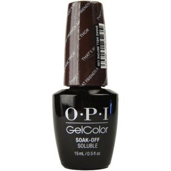 Oja Semipermanenta OPI Gel Color –That's What Friends Are Thor, 15ml