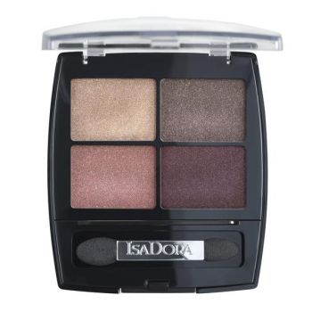 Paleta de Farduri -  Eye Shadow Quartet Isadora 5 g, nuanta 21 Metropolitan