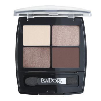 Paleta de Farduri - Eye Shadow Quartet Isadora 5 g, nuanta 51 Cappuccino